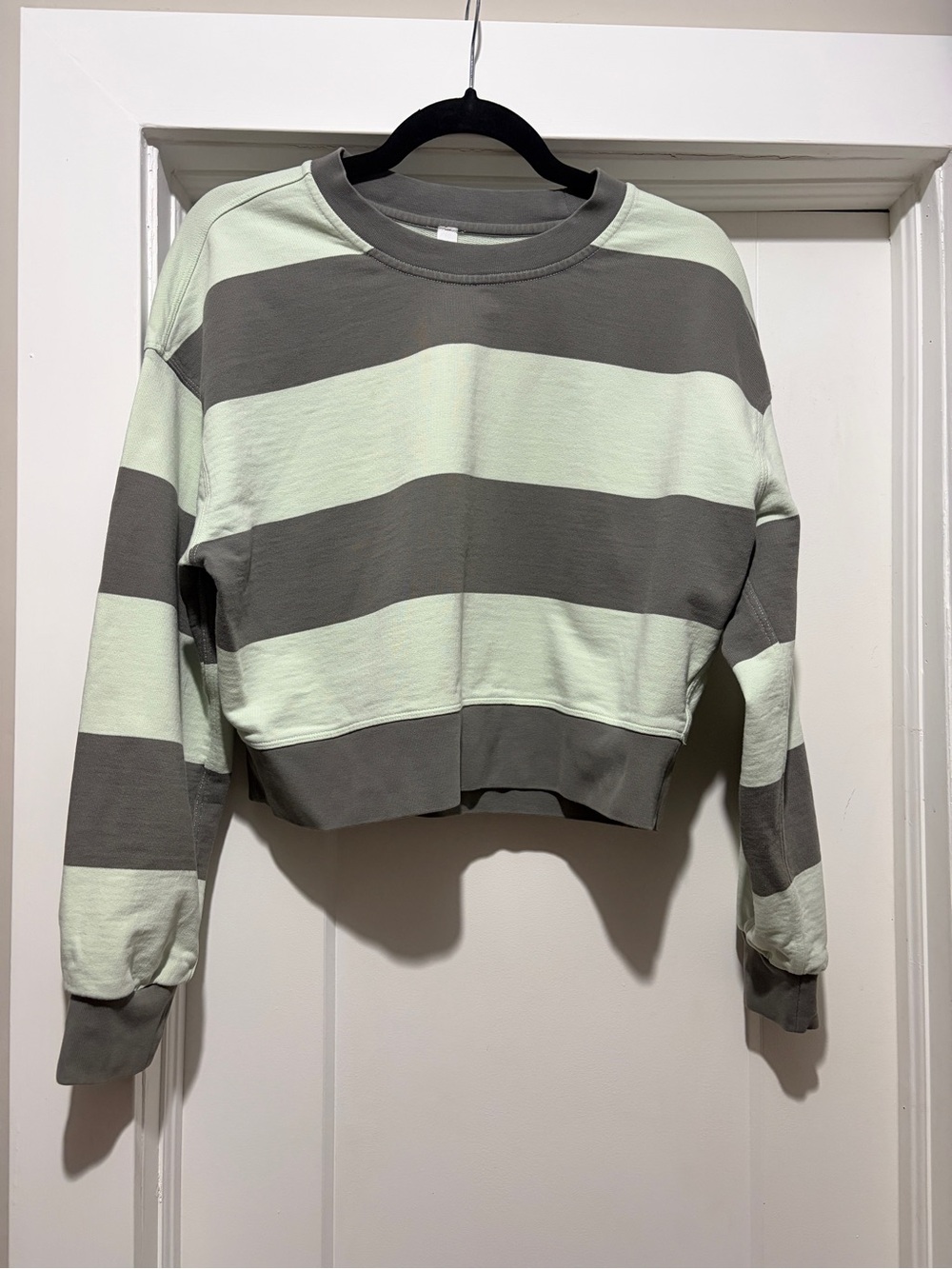 Lululemon Perfectly Oversized Cropped Crewneck Sweater